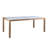 Troxel 4 - Person Wood Patio Dining Set with Rectangular Table