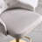 Set of 4 Swivel Upholstered Adjustable Height Counter Stool With Metal Frame-118609588
