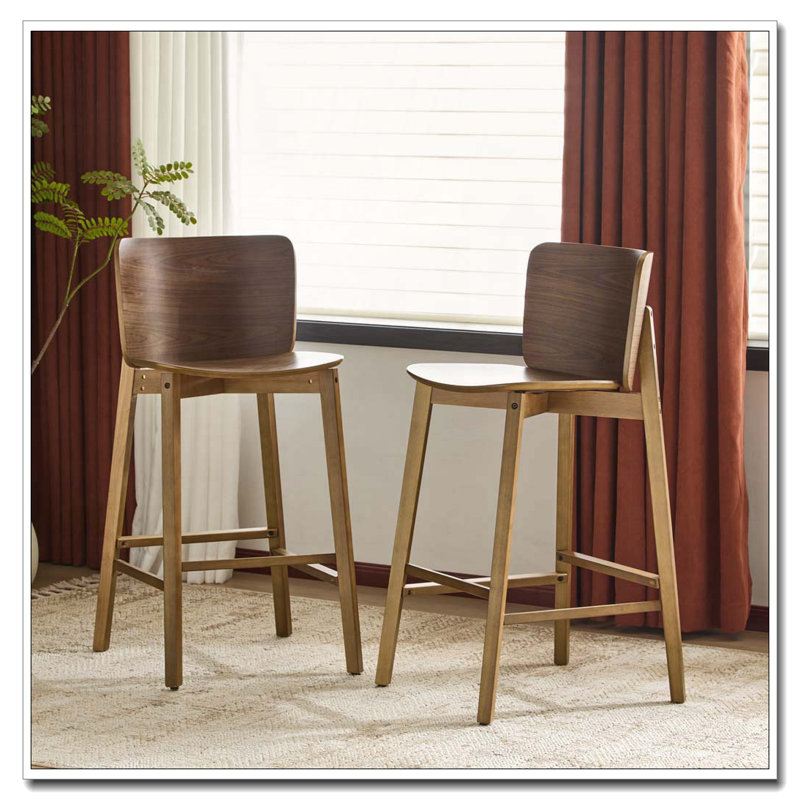 Tabouret de bar en bois