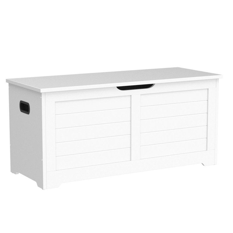 Cinderford Camp Trunk / Footlocker, White