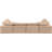 Hrannar Velvet U-Shaped Sectional Reversible-87141496