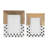Contemporary Decorative Wood & Resin Paw Print Photo Frame for Entryway Display - Modern Picture Frames with Glass Front for Table - White & Brown-1195738857