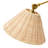 Coastal Adjustable Wall Sconce with Rattan Shades-1623641272