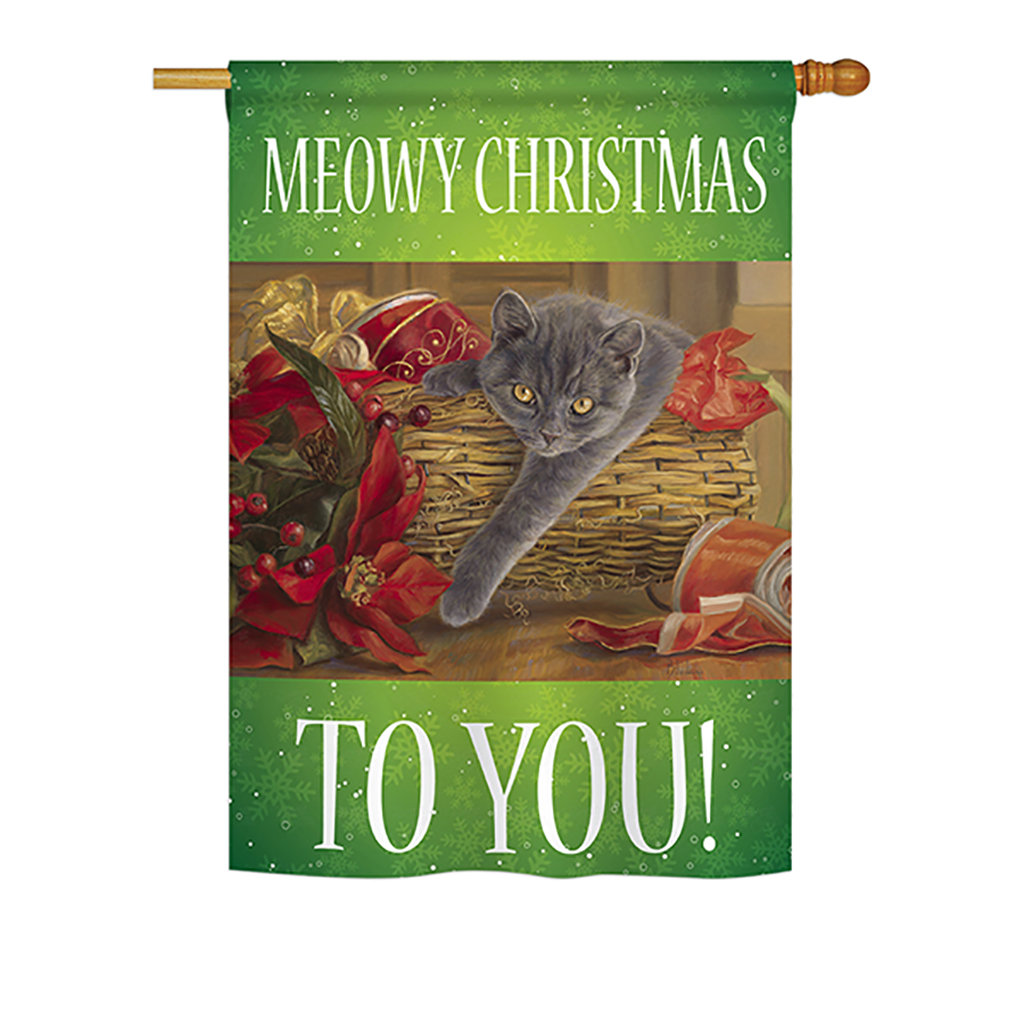 Trouble 2-Sided Polyester House Flag Breeze Decor