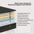 12" Medium Memory Foam Mattress Pocket Spring Hybrid Mattress-501292294-501292290