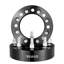 2" 8"x6.5" Wheel Spacers Wheel Adapters 8 Lug Forged Spacer 2 PCS Black