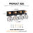 Geometric 4-Light Vanity Light Fixture