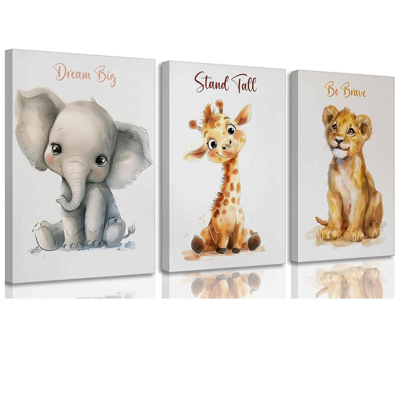 3 Piece Wrapped Canvas Print