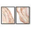 Rose Quartz I - impression encadrée de qualité supérieure - prête à être accrochée - aucun clou requis - aucun clou requis-108021702-108021705