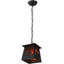 Luminaire suspendu géométrique 1 lumières lanterne