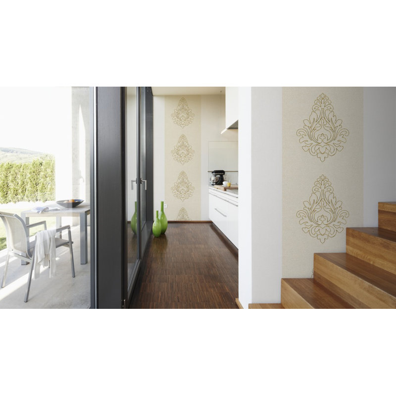 Nobile 3.2m x 70cm Wallpaper Tile, Off-white