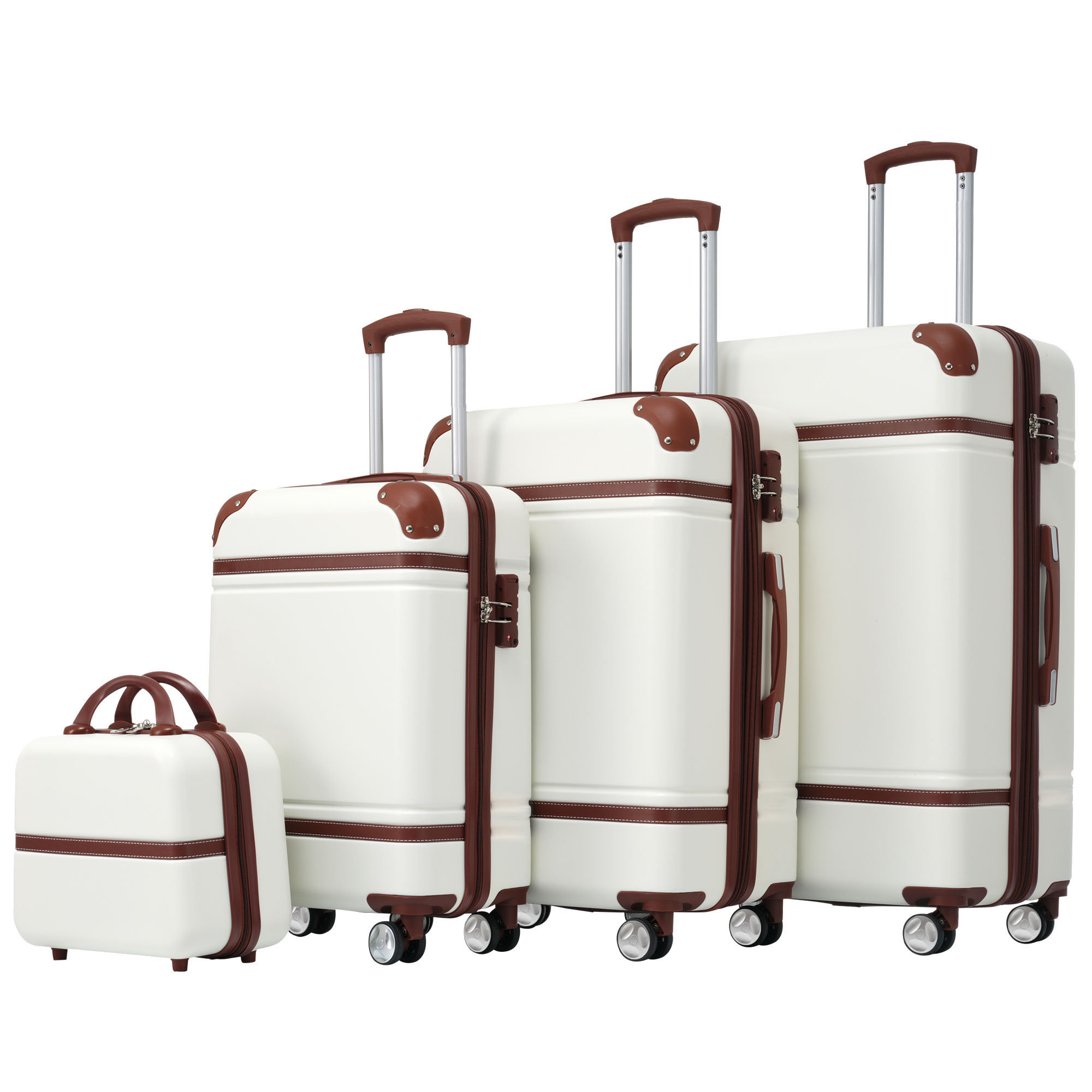 HOVEYY Hardshell Luggage Sets 4PC 20