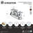 Kingston Brass Concord Two-Handle 3-Hole Deck Mount 4" Centerset Bathroom Faucet with Plastic Pop-Up-25314198