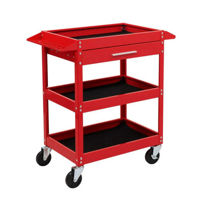 32.8'' H x 31'' W Utility Cart with Wheels