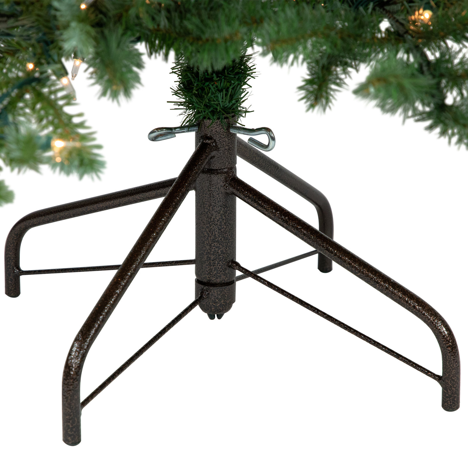 Lighted Artificial Spruce Christmas Tree