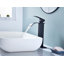 Robinet de lavabo de salle de bain à poignée simple avec bonde escamotable Waterfall