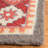 Southwestern Handmade Tufted Cotton/Wool Red/Ivory Area Rug-207550968