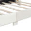 Lit de jour simple rembourré avec tête de lit en forme d'oreille de lapin, beige (OLD SKU: WF308907AAA)-863801309