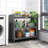 JOYBOS self-assemble three-tier metal storage cabinet with doors-1214459360-1214459389-1214459391