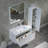 Artesian 36'' Wall Mounted Single Floating Bathroom Vanity with Ceramic Vanity Top Sink