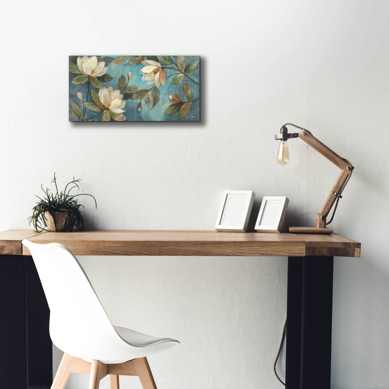 «Floating Magnolias» par Albena Hristova, art mural sur toile