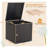 Costway 27.5'' W 72 Gallons Deck Box in Brown