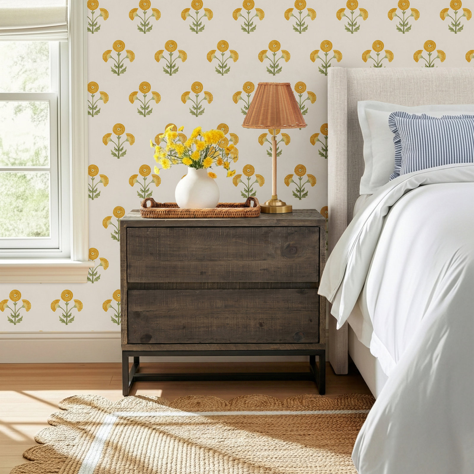 Henson 2 Drawer Nightstand