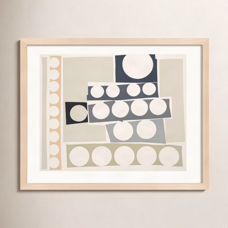 Cosmos 6,0 par Lee Lessem - impression sur papier encadrée, Encadrement brun, H 16 po x l 20 po x P 1,25 po