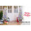 Arbre de Noël 4 pi avec lumières DEL multicolores, 396 pointes, base scintillante, 100 lumières, extrémités en PE / PVC avec pommes de pin - vasque colorée illuminée, décoration des Fêtes facile à assembler