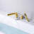 Bathtub Faucet Wall Mount with Handheld Shower, Waterfall Bath Tub Faucet Filler, Bathtub Faucet Set-65702451