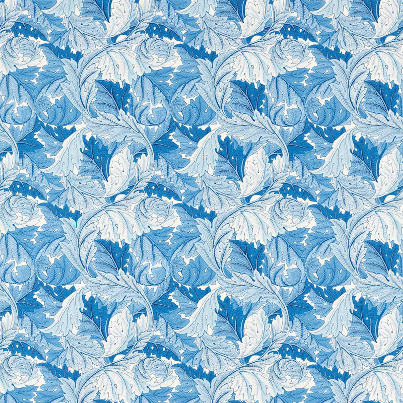 Acanthus Fabric, Woad