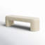 Banc rembourré en polyester Duras