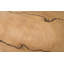 Lightning Brown 6" Wood Table Vase
