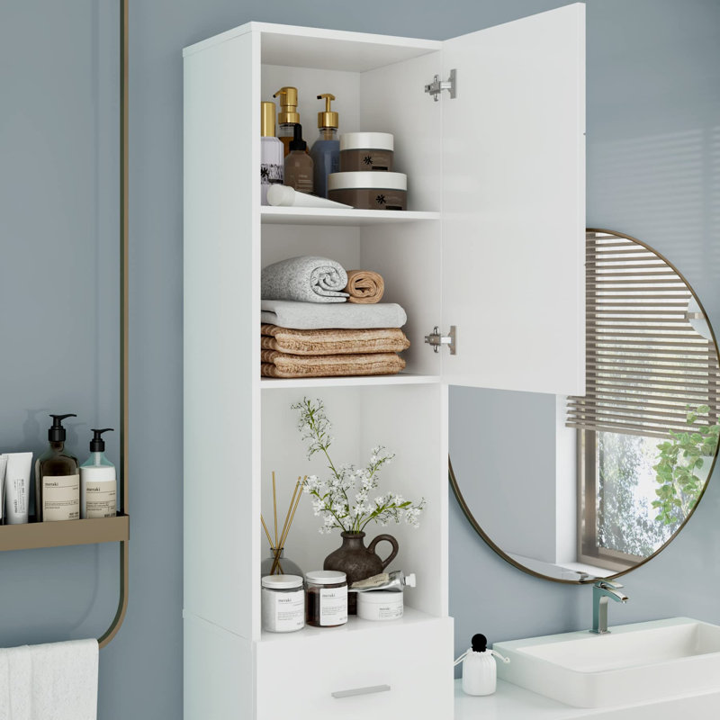 Reynard Freestanding Linen Cabinet