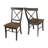 Bellmead Solid Wood Cross Back Side Chair-274613944