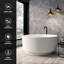 Baignoire de trempage autoportante 49 po x 49 po 49 po x 49 po