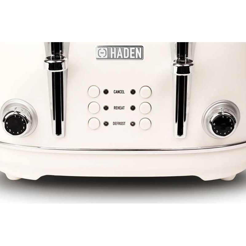 Heritage Slice Toaster, White