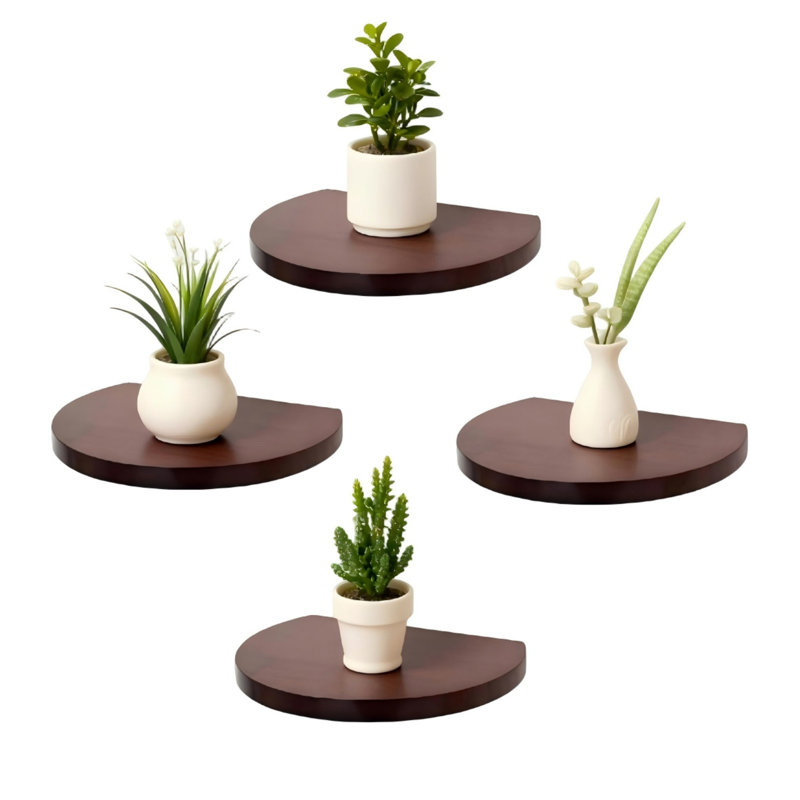 Wood Corner Shelf