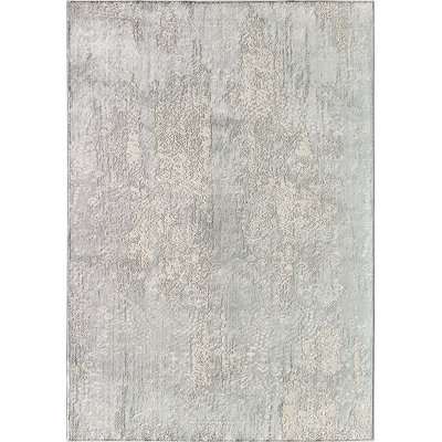 Tapis abstrait gris / crème Kyeshia