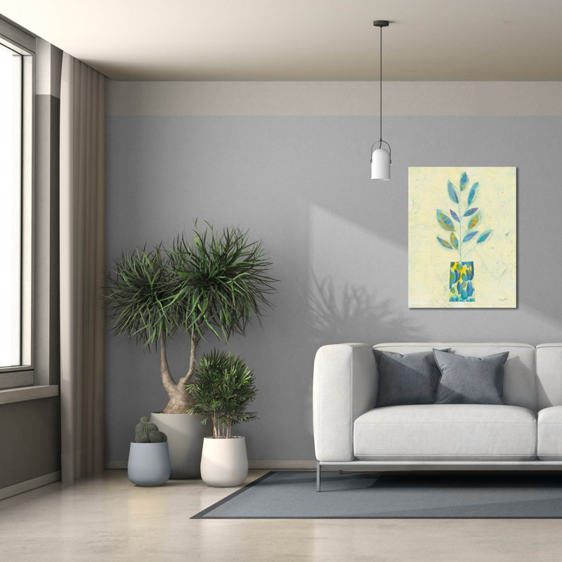 Toile épique Graffiti «Vibrant Vase» par Courtney Prahl, 26 po x 34 po