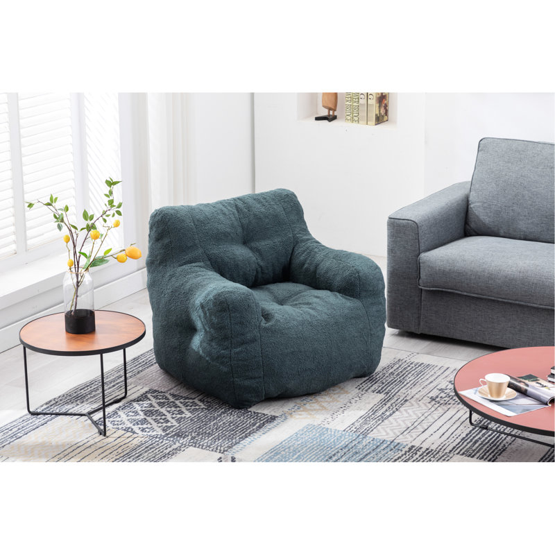 Pouf moelleux avec mousse et tissu élégant, pour un espace de vie moderne et confortable