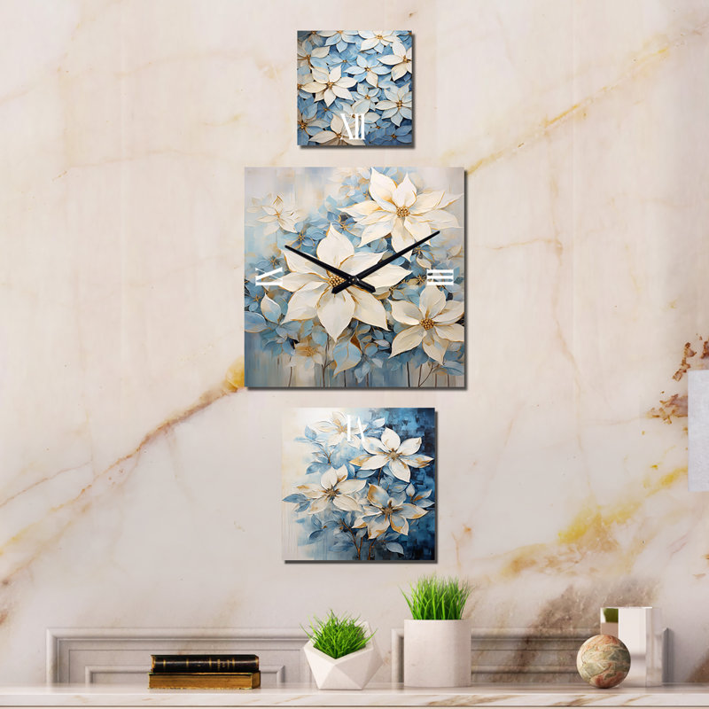 Charvis Metal Wall Clock