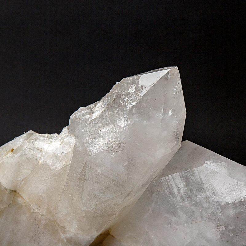 Genuine Huge Clear Quartz Crystal Cluster Point from Brazil (84 Lbs)