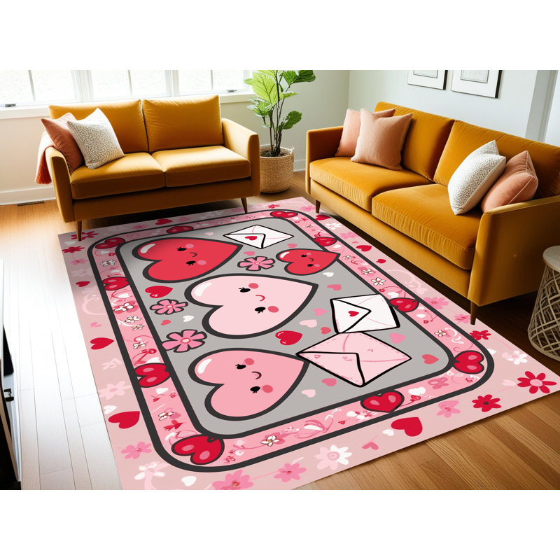Tapis de Noël East Urban Home, Rectangulaire 2 pi x 3 pi