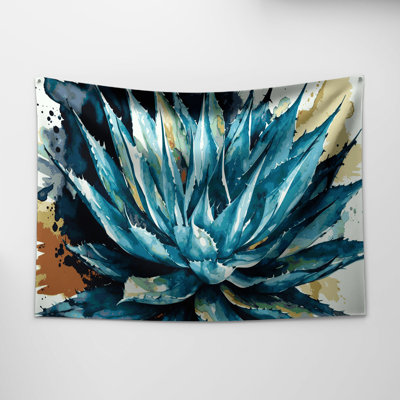 Southwestern Plants Agave Plant 151 Wall Tapestry