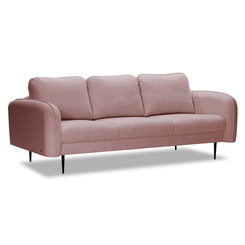 Bangou 3 Seater Sofa, Cablo Pink