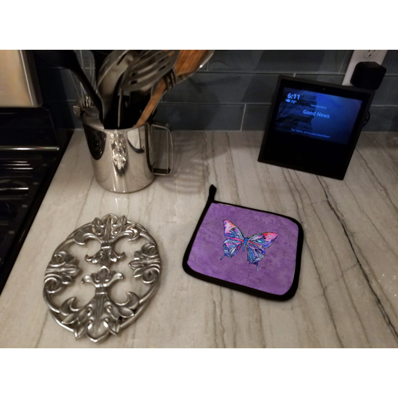 Poignée papillon, Mauve