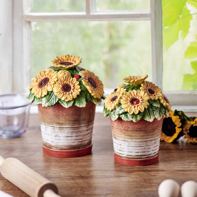 Fitz And Floyd Provence Canister, Set Of 2