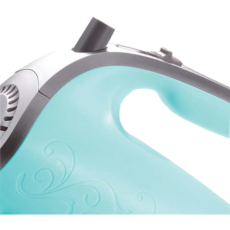 Brentwood 5 Speed Hand Mixer, Blue/Silver