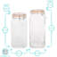 Glass Jar - Set of 4